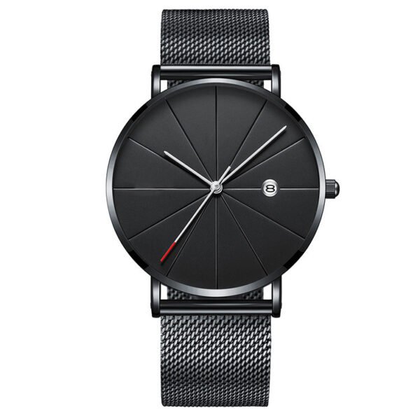 Simple calendar watch male creative waterproof quartz watch - Image 7